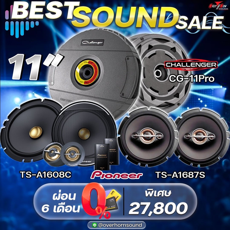 โปรโมชั่น ลำโพง ติดรถยนต์